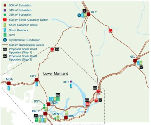 A map of a highway

Description automatically generated