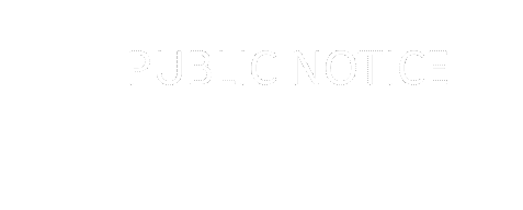 PUBLIC NOTICE


