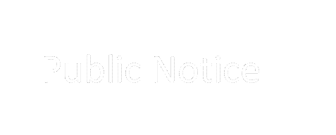 Public Notice