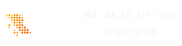 We want to hear from you

