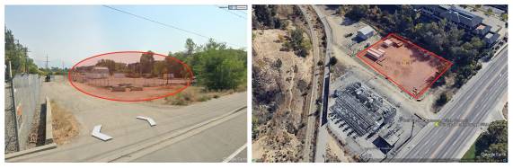 A collage of a train and a road

Description automatically generated