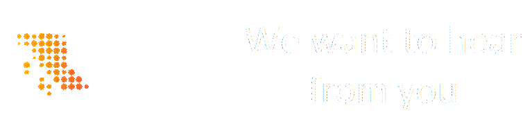 We want to hear from you

]

